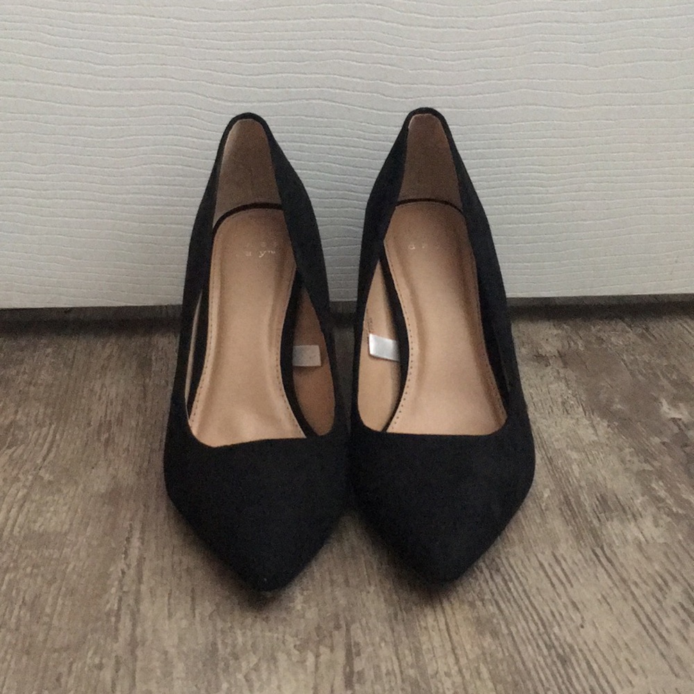Black heels